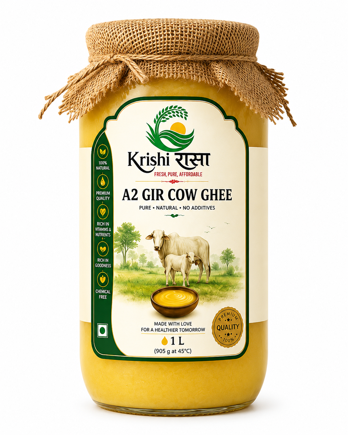 A2 Gir Cow Ghee