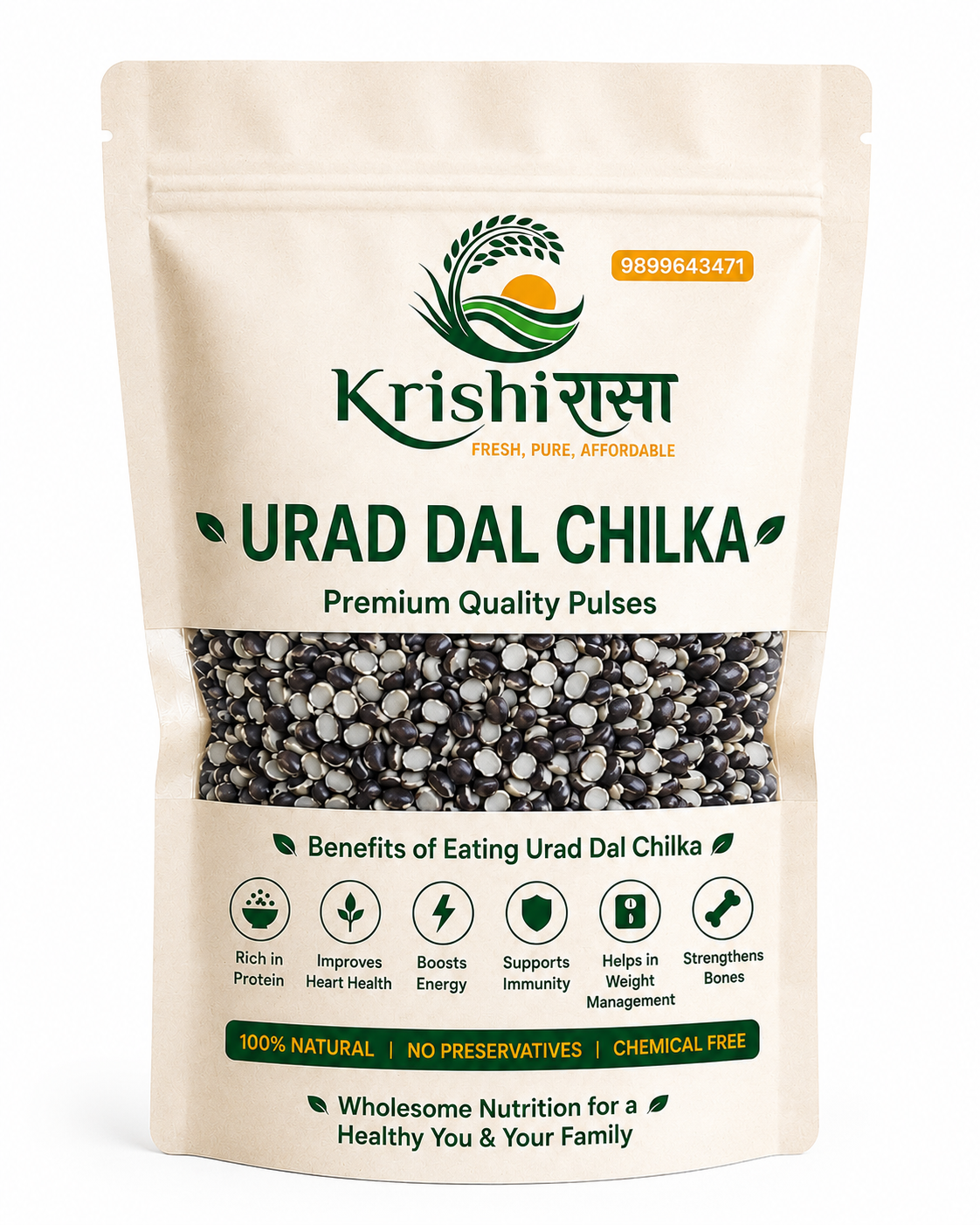 Urad Dal Chilka