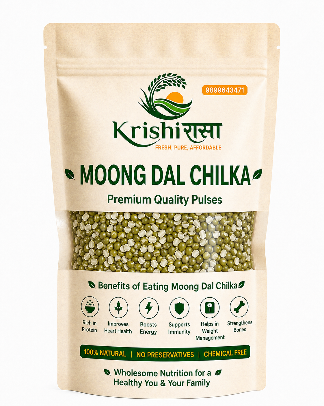 Moong Dal Chilka