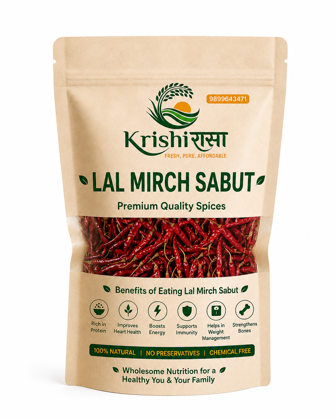 Lal Mirch Sabut