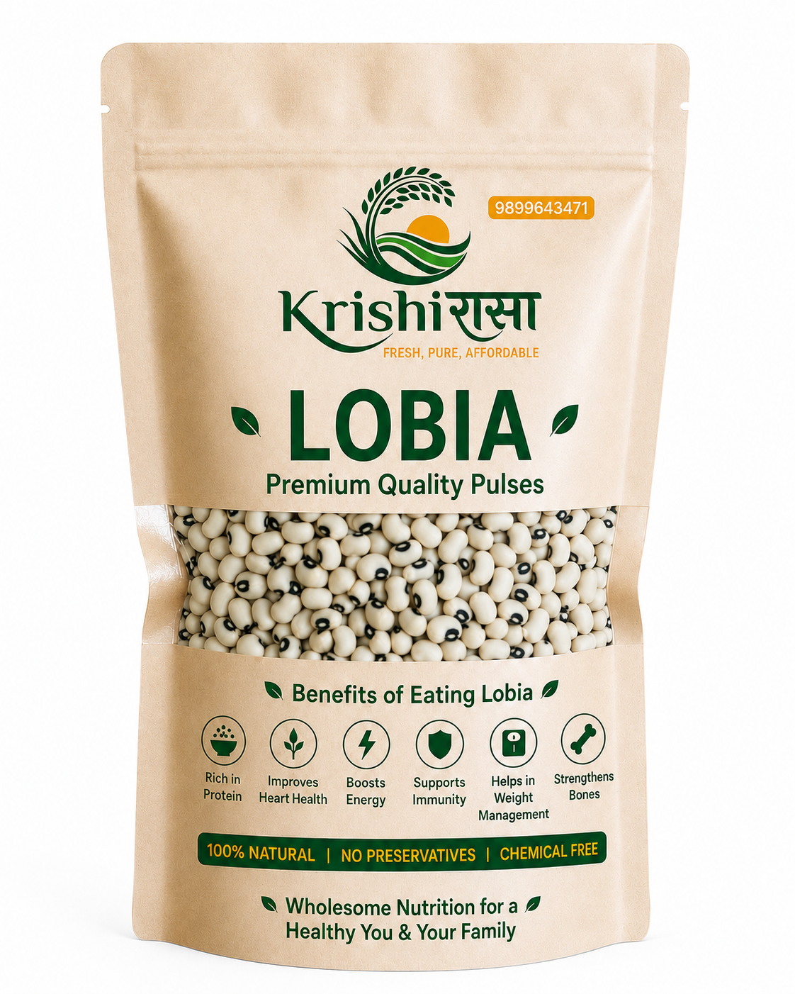 Lobia (Black-Eyed Beans)