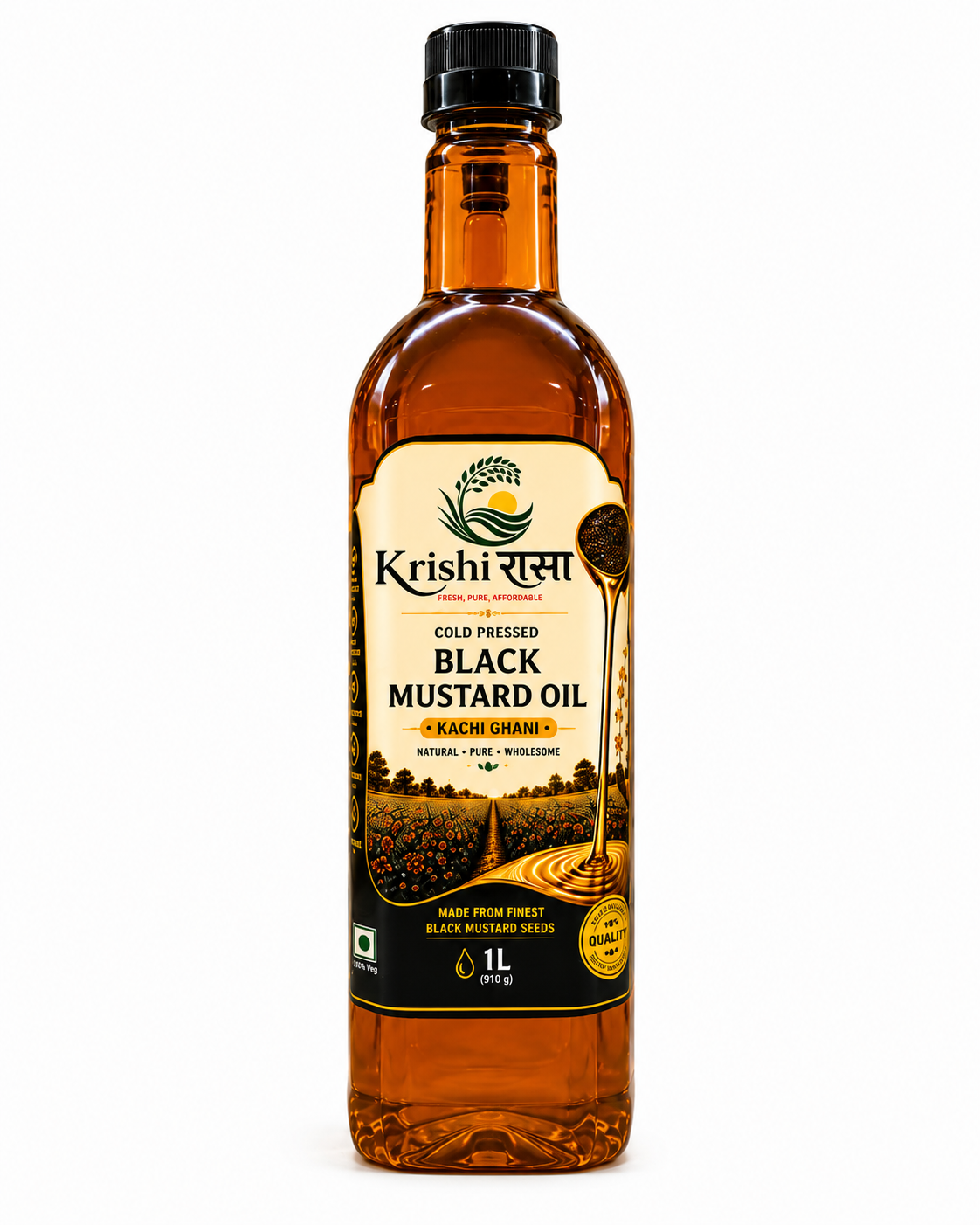 Cold Pressed Black Mustard Oil