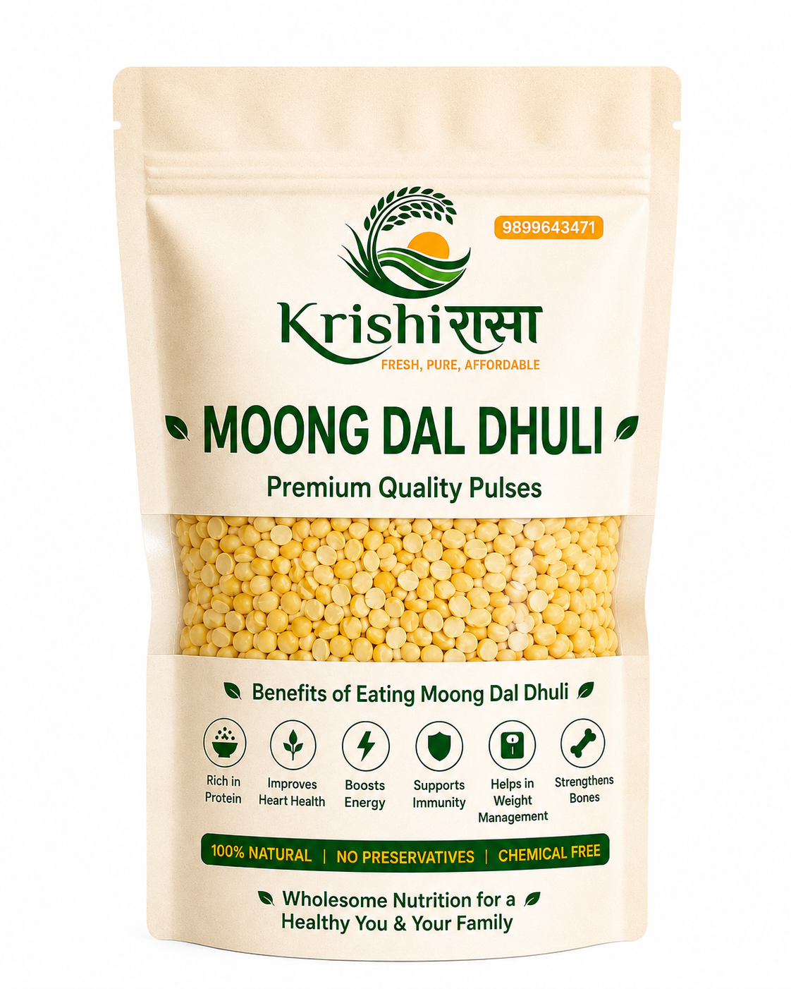 Moong Dal Dhuli